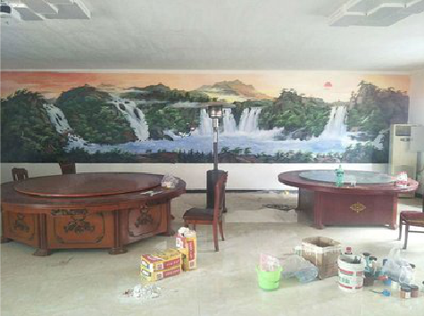 金阳墙绘-写实风景