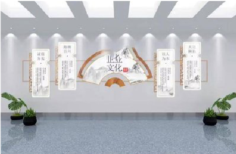 金阳企业文化墙设计的核心要素。