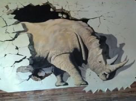 金阳在墙绘中，如何绘制3D效果？